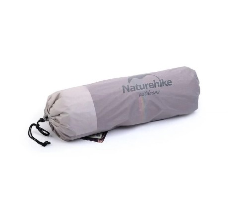 Палатка Naturehike Сloud up 1 NH18T010-T одноместная  с ковриком , серо-красная, 6927595730522