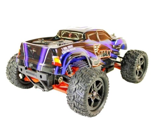 Радиоуправляемый монстр Remo Hobby SMAX Brushless UPGRADE (синий) 4WD 2.4G 1/16 RTR