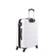 Чемодан SWISSGEAR TYLER, белый, АБС-пластик, 46 x 27 x 67 см, 64 л