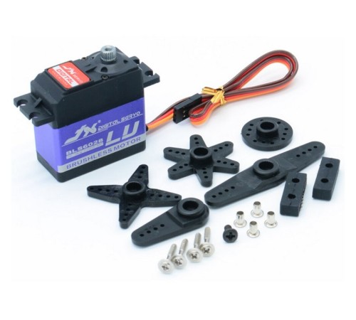 Сервомашинка цифровая JX Servo BLS6028 (60г/28.3/0.12/6.6V) бесколлекторная, Ecoboost