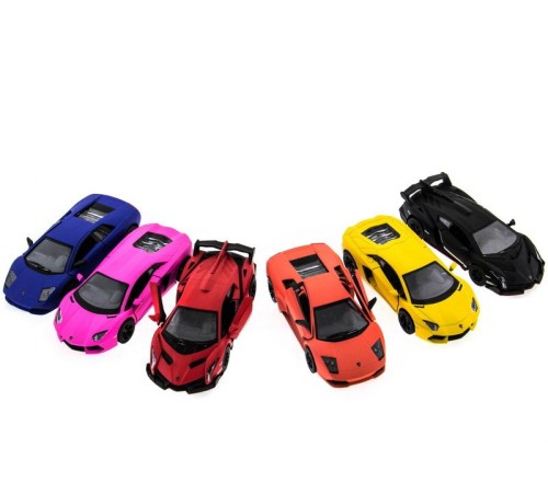 Машина Kinsmart 1:36 Matte Lamborghini в асс. инерция (1/12шт.) б/к