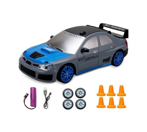 Радиоуправляемая машина дрифт HB Subaru WRX 4WD+акб 1/24