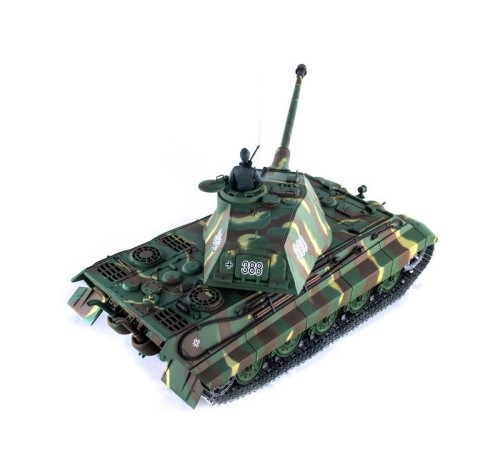 Р/У танк Heng Long 1/16 KingTiger (Германия)  2.4G RTR PRO красно-коричневый