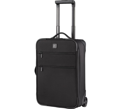 Чемодан VICTORINOX Lexicon 1.0, чёрный, баллистический нейлон TourMax, 36x23x56 см, 45 л