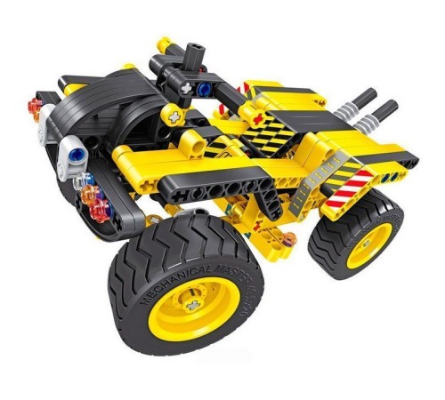 Конструктор Qihui Mechanical Master 2 в 1 Трактор и Багги (301 деталь)