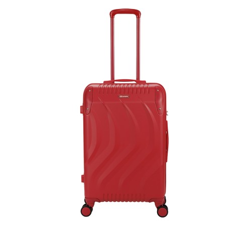 Чемодан TORBER В Отпуск, красный, ABS-пластик, 45 х 27 х 68 см, 63 л, 3,1 кг