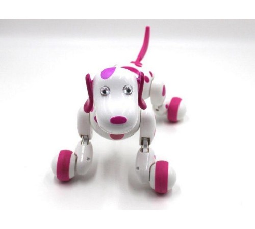 Радиоуправляемая робот-собака HappyCow Smart Dog 2.4G (розовая)