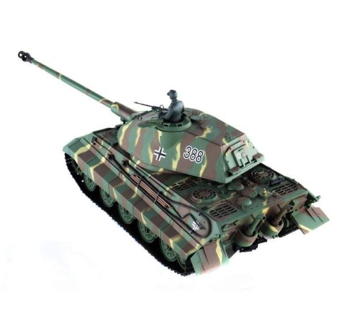 Радиоуправляемый танк Heng Long King Tiger (башня Porsche) Original V6.0  2.4G 1/16 RTR
