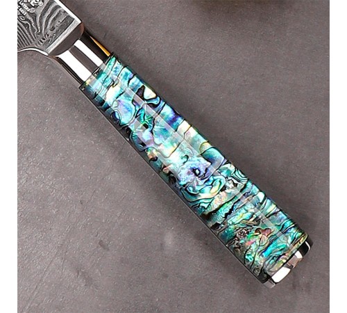 Нож разделочный из дамасской стали Keemake 8 Inch Carving Knife, разноцветный
