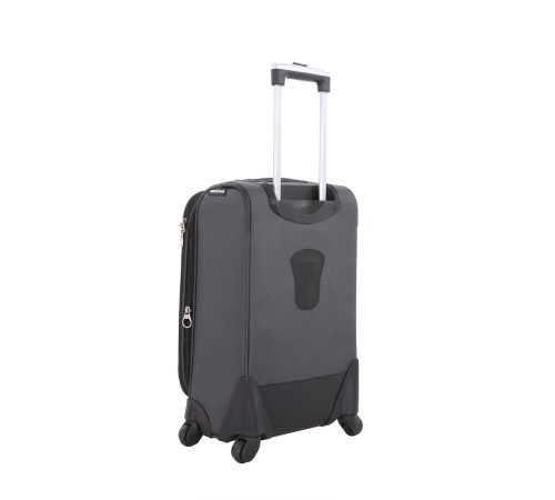 Чемодан SWISSGEAR SION, серый, полиэстер 750x750D добби, 35 x 25 x 55 см, 24 л