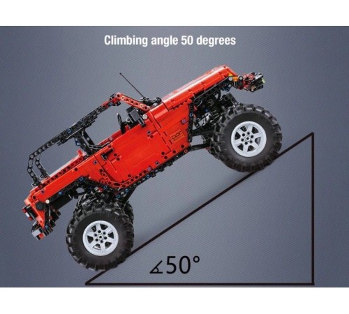 Радиоуправляемый конструктор CADA deTech Jeep Wrangler (1941 деталь)