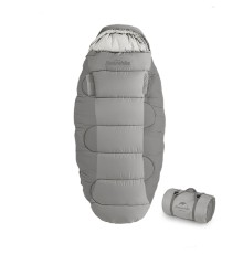Мешок спальный Naturehike Oval PS300 NH20MSD03, серый, 6927595775875