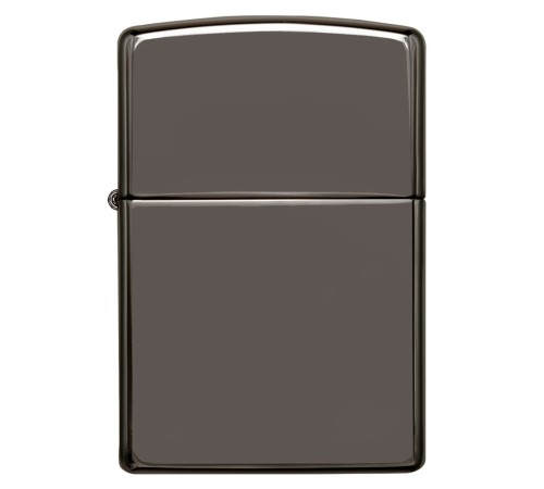 Подарочный набор ZIPPO: зажигалка Black Ice® и вставной блок для зажигалок для трубок, латунь/сталь