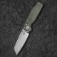 Нож Bestech Slasher сталь D2, рукоять Микарта зеленая
