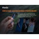 Фонарь Fenix E01 V2.0, синий, E01V20BL