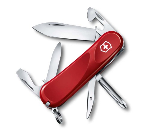 Нож перочинный VICTORINOX Evolution 11, 85 мм, 13 функций, красный