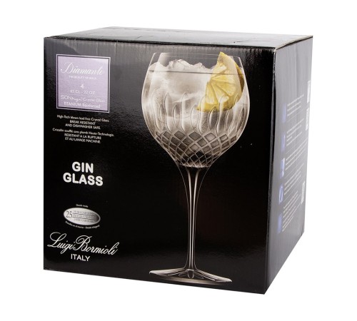 Бокалы для коктейля Luigi Bormioli Diamante Gin Glass 4 шт.