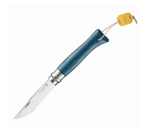 Нож Opinel №8, нержавеющая сталь, синий, лимитированная
