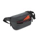 Сумка на пояс SWISSGEAR, серая, полиэстер с плетением рип-стоп, 38 x 5 x 15 см