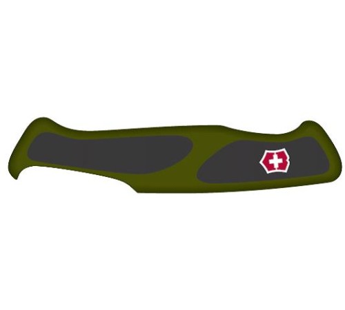 Передняя накладка для ножей VICTORINOX 130 мм, нейлоновая, зелёно-чёрная