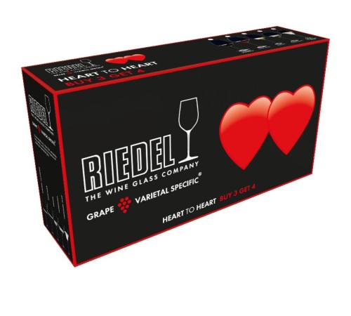 Бокалы для шампанского Riedel Heart To Heart 4 шт.