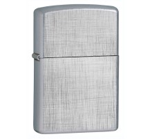 Зажигалка ZIPPO Classic с покрытием Brushed Chrome, латунь/сталь, серебристая, матовая, 38x13x57 мм