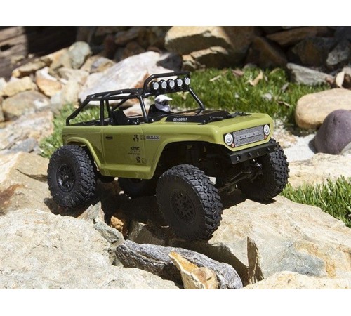 Модель для трофи 1:24 Axial SCX24 Deadbolt 4WD, электро, RTR (зеленый)