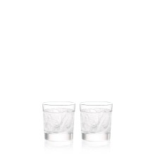 Набор из 2 стаканов для виски Lalique Owl Whisky Tumblers