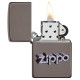 Зажигалка ZIPPO Zippo Design с покрытием Black Ice®, латунь/сталь, чёрная, глянцевая, 38x13x57 мм