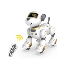 Радиоуправляемый робот-собака Volantex RC Умный друг звук, свет, танцы, золото