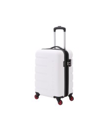 Чемодан SWISSGEAR TYLER, белый, АБС-пластик, 35 x 25 x 55 см, 37 л