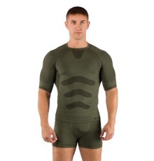 Футболка мужская Abel/ кор. рукав/ синтетика/ зеленый/ L-XL, Abel6262LXL