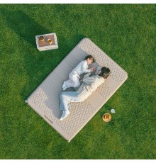 Коврик Naturehike CNK2300WS012 самонадувной двухспальный коричневый 6,5см,6927595753989