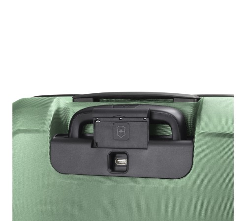 Чемодан VICTORINOX Connex, мятный, поликарбонат Makrolon, 40x20x55 см, 34 л