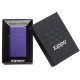 Зажигалка ZIPPO Slim® с покрытием Purple Matte, латунь/сталь, фиолетовая, матовая, 29x10x60 мм