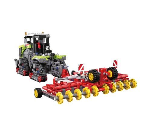 Конструктор CaDA трактор CLAAS XERION 5000 TRAC TS 1/32 (1336 деталей)
