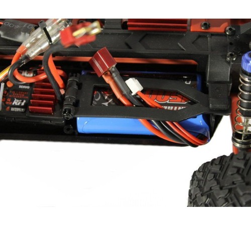 Радиоуправляемая трагги Remo Hobby S EVO-R UPGRADE V2.0 (синяя) 4WD 2.4G 1/16 RTR