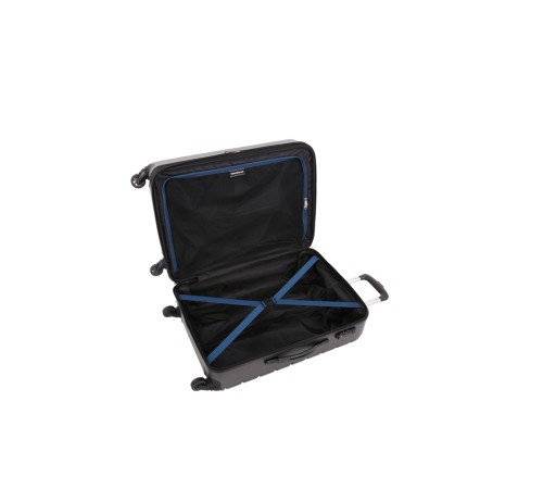 Чемодан SWISSGEAR ALVERSTONE, серый, АБС-пластик, 46 x 27 x 67 см, 64 л
