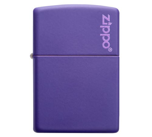 Зажигалка ZIPPO Classic с покрытием Purple Matte, латунь/сталь, фиолетовая, матовая, 38x13x57 мм