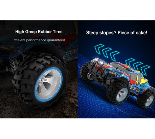 Радиоуправляемая багги Double Eagle RC Racing Truck 1/18 4WD 2.4G RTR