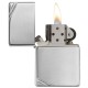 Зажигалка ZIPPO Vintage™с покрытием High Polish Chrome, латунь/сталь, серебристая, 38x13x57 мм
