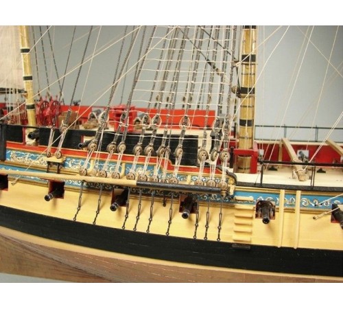 Сборная картонная модель Shipyard фрегат HMS Mercury (№66), 1/96