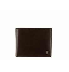 Портмоне VICTORINOX Zenon с защитой от сканирования RFID, коричневое, кожа наппа, 11x2x9 см