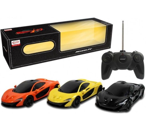 Р/У машина Rastar McLaren P1 1:24, цвет жёлтый 27MHZ