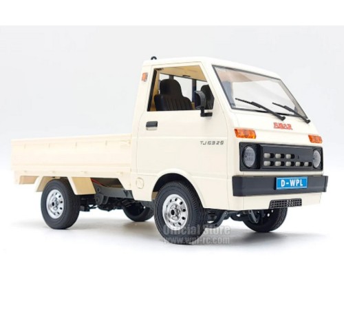 Радиоуправляемая машина WPL китайский грузовичок D-22 (белая) 2.4G 1/10 RTR