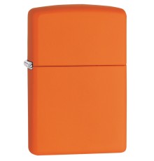 Зажигалка ZIPPO Classic с покрытием Orange Matte, латунь/сталь, оранжевая, матовая, 38x13x57 мм