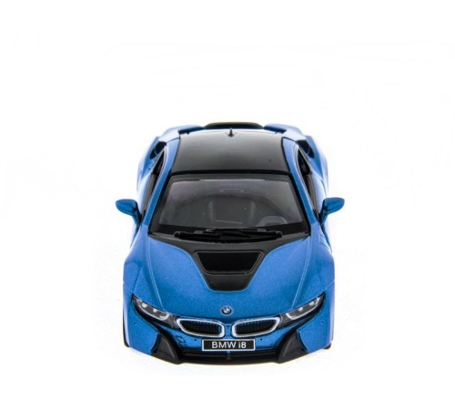 Машина Kinsmart BMW i8 инерция (1/12шт.) 1:36 б/к