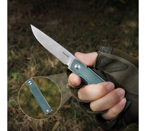 Нож складной Ruike D712-G зеленый