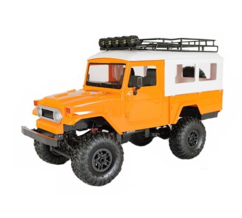 Радиоуправляемая машина MN MODEL японский внедорожник FJ45 (оранжевый) 4WD 2.4G 1/12 RTR