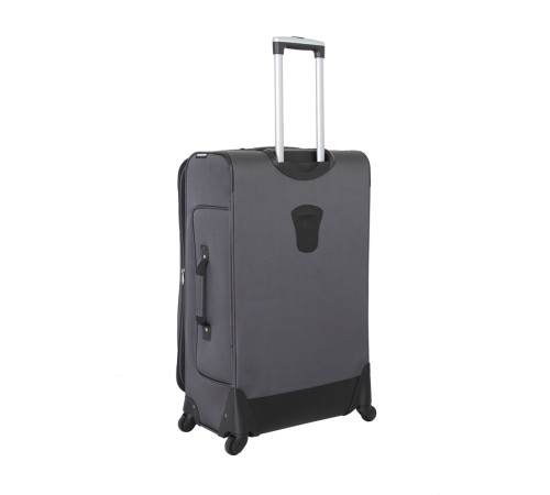 Чемодан SWISSGEAR SION, серый, полиэстер 750x750D добби, 46x27x74 см, 90 л